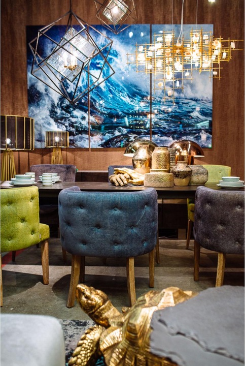 Produktbild Kare Design Bild Glas Triptychon Wave 160x240cm (3/Set) (160 x 240 cm)