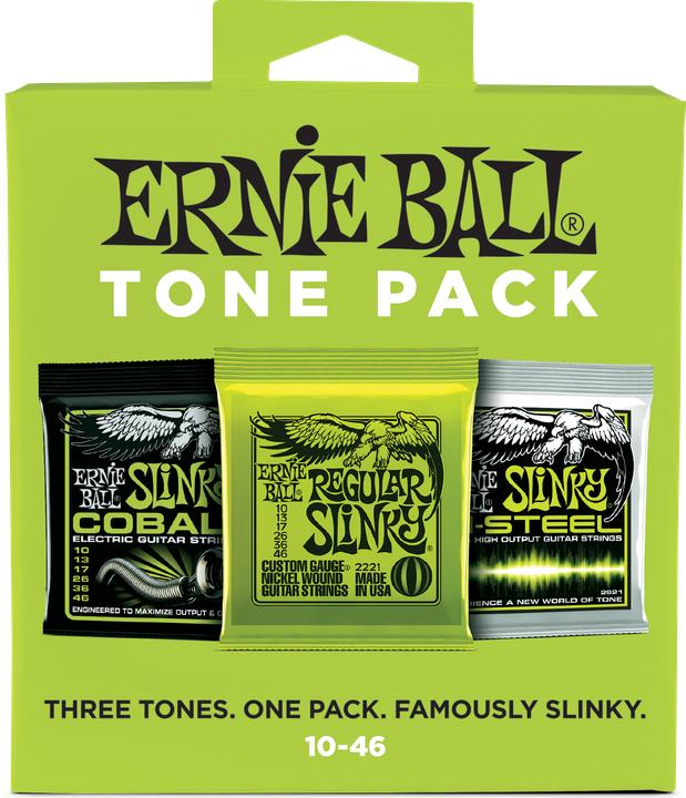 Ernie Ball 3er Tone Pack (18 x, E-Gitarre, 0.05")