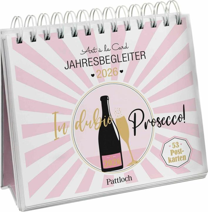 Produktbild Postkartenkalender 2026: In dubio Prosecco