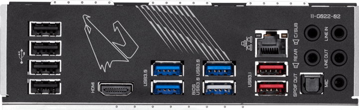Actual product image Gigabyte X570 Aorus Elite (AM4, AMD X570, ATX)
