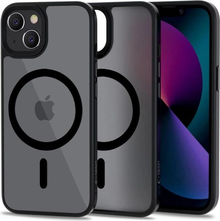 Tech Protect TECH-PROTECT MAGMAT MAGSAFE IPHONE 13 MATTE Juodas (Apple iPhone 13)