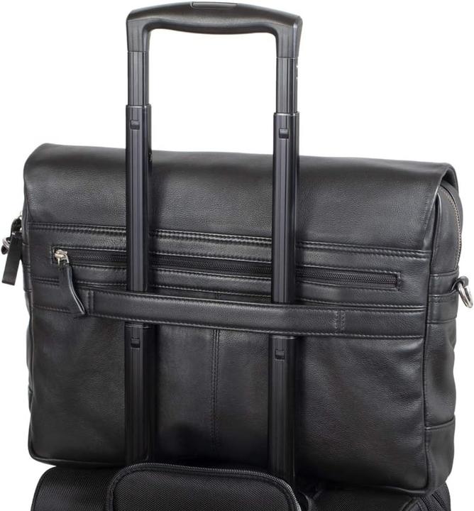 Produktbild Umhängetasche ORO Leder schwarz