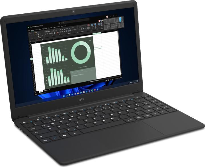 Produktbild Geo Computers GeoBook 240 35,60cm (14") Full HD Display, Pentium Silver 5030, 8GB, 256GB, Windows 11 Home im S...