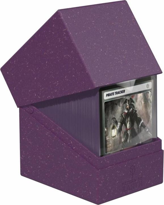 Actual product image Ultimate Guard Return To Earth Boulder Deck Case 133+ taille standard Violet