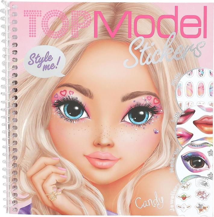 Top Model DEPESCHE TOPModel Stickerbuch Dress Me Up Face