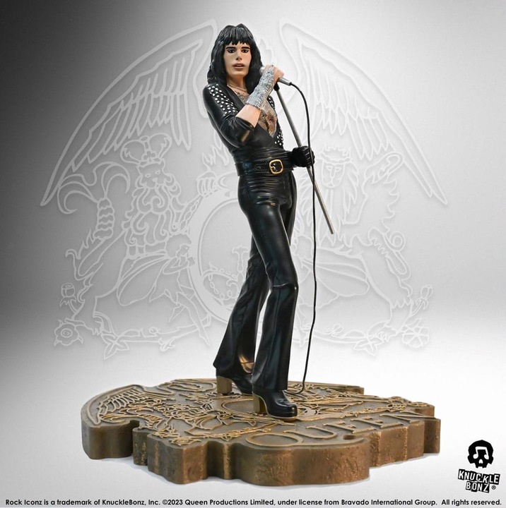 Produktbild Knucklebonz Queen Rock Iconz Statue Freddie Mercury II (Sheer Heart Attack Era) 23 cm