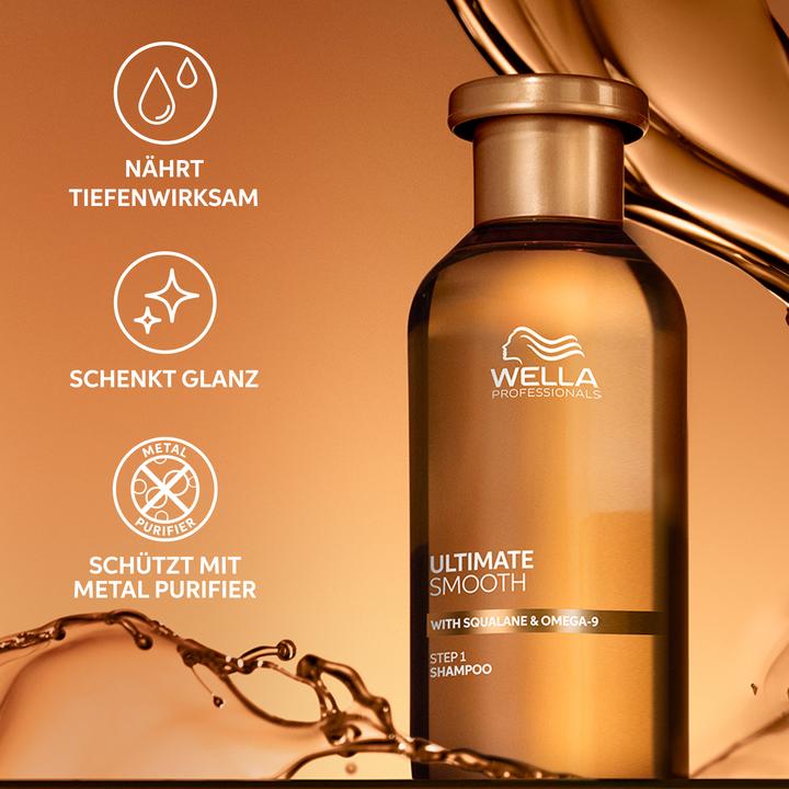 Actual product image Wella Ultimate Smooth (Liquid shampoo, 250 ml)