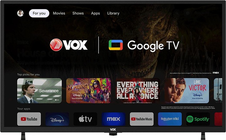 Actual product image Vox TV 32GOH200B (Google TV) (32", LED, HD ready)