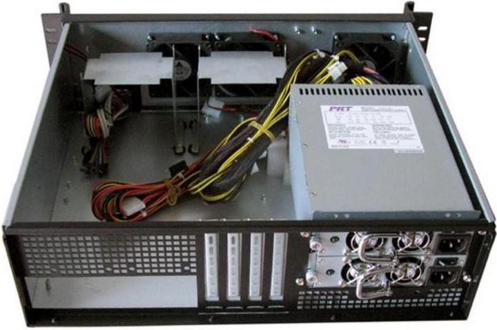 Actual product image Techly Rack Chassis 19 3U Black