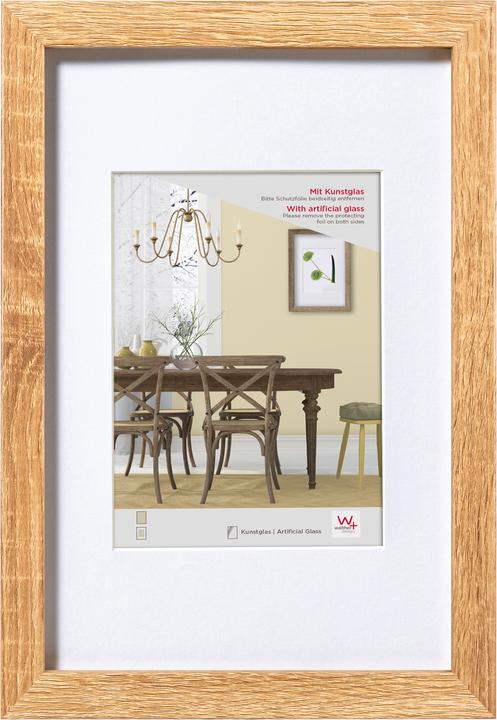 Immagine prodotto Walther Design Cornice in legno Fiorito con vetro artistico (50 x 70 cm)