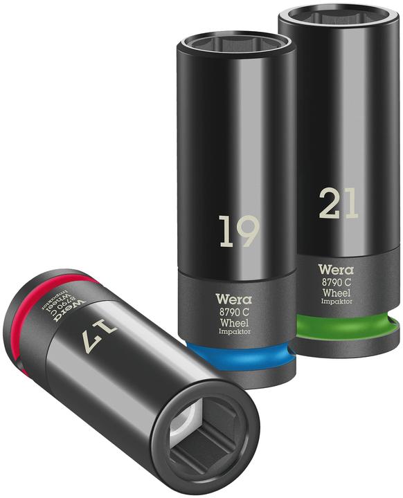 Image du produit Wera Wheel Impaktor C Set 1 (19 mm, 17 mm, 21 mm)