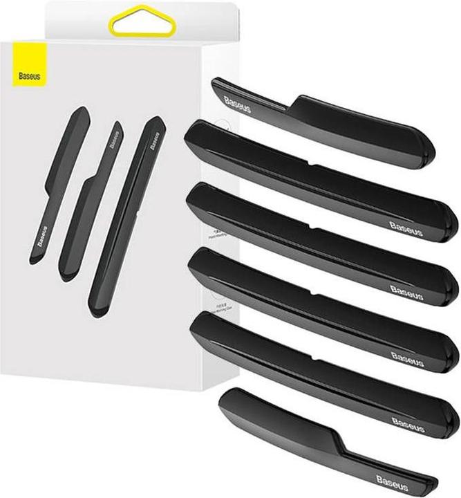Actual product image Baseus T-Space Bumper Guard Kit for Tesla Pack of 6 (black)