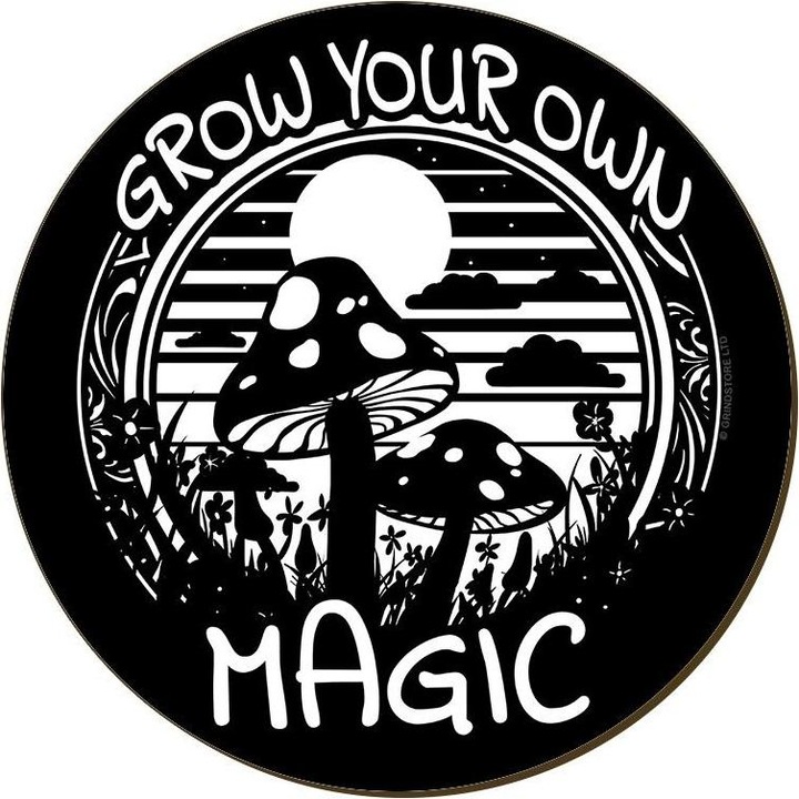 Produktbild Grindstore Pilze Untersetzer Grow Your Own Magic Kork