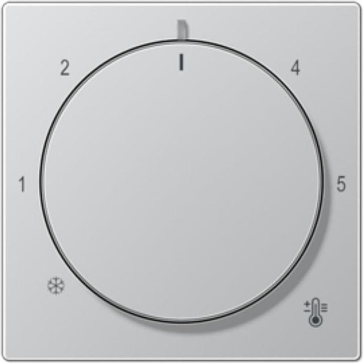 Actual product image JUNG Cover for thermostat A1749BFAL Aluminium
