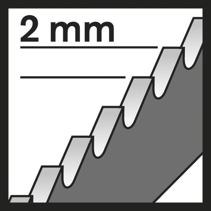 Actual product image Bosch Professional Zubehör Jigsaw blade T 119 BO Basic for Wood, pack of 3