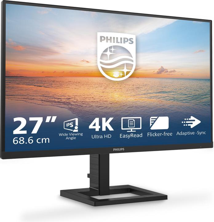 Image du produit Philips MMD 27E1N1900AE/00 IPS Monitor, 2x HDMI, USB Hub, 2x USB 3.2, PD (3840 x 2160 pixels, 27")