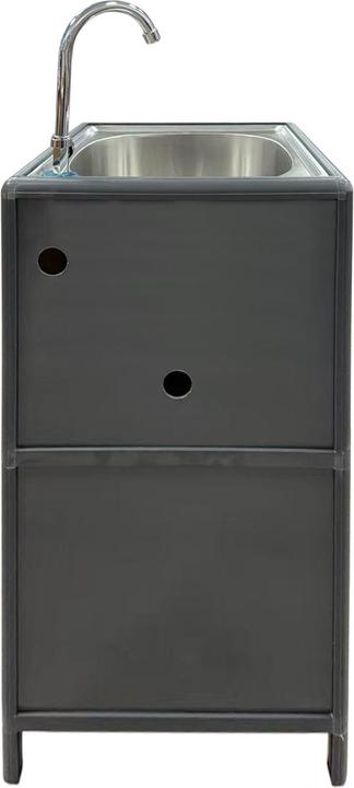 Actual product image HTI-Living Outdoorspüle S Gerti Grau (41 cm, 46 cm)