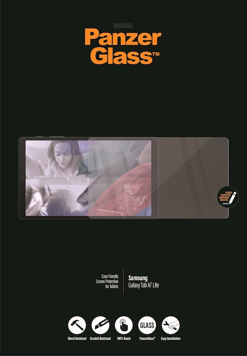 Actual product image PanzerGlass Screen protector for tablet (1 Piece, Galaxy Tab A7 Lite)