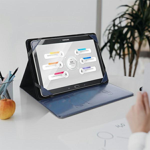 Produktbild Blun Etui uniwersalne na tablet 8" UNT niebieski/blue (Universal)