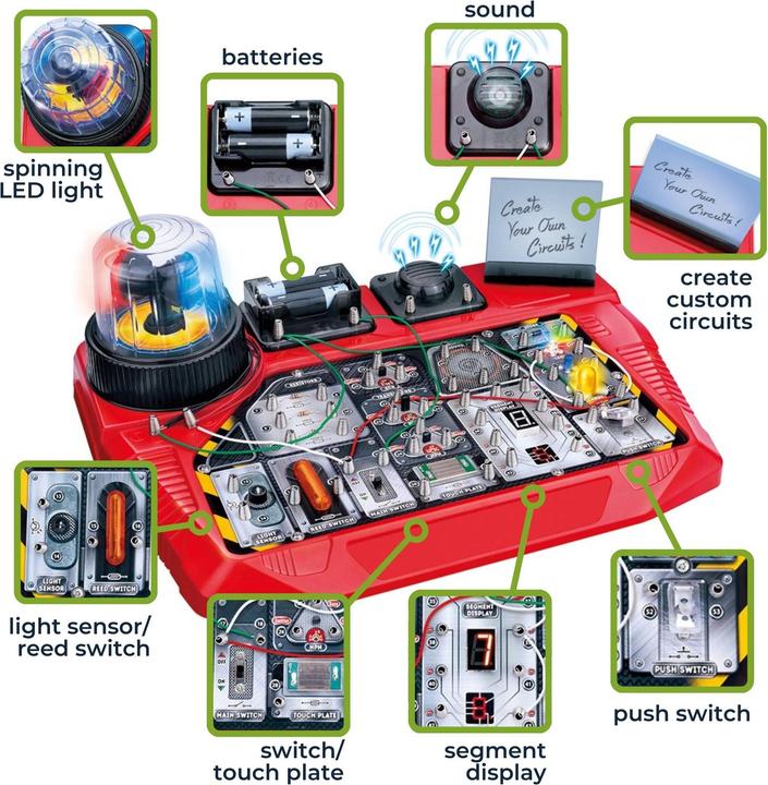 Produktbild Velleman Bausatz Elektronikprojekte - 50 Experimente - Schaltungslabor