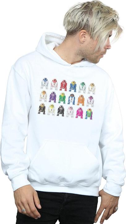 Immagine prodotto Star Wars R2 Units Felpa con Cappuccio Uomo (XL)