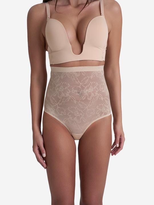 Immagine prodotto Bye Bra Shapingslip Lacy High Waist Shaping Brief (L, Confezione singola)