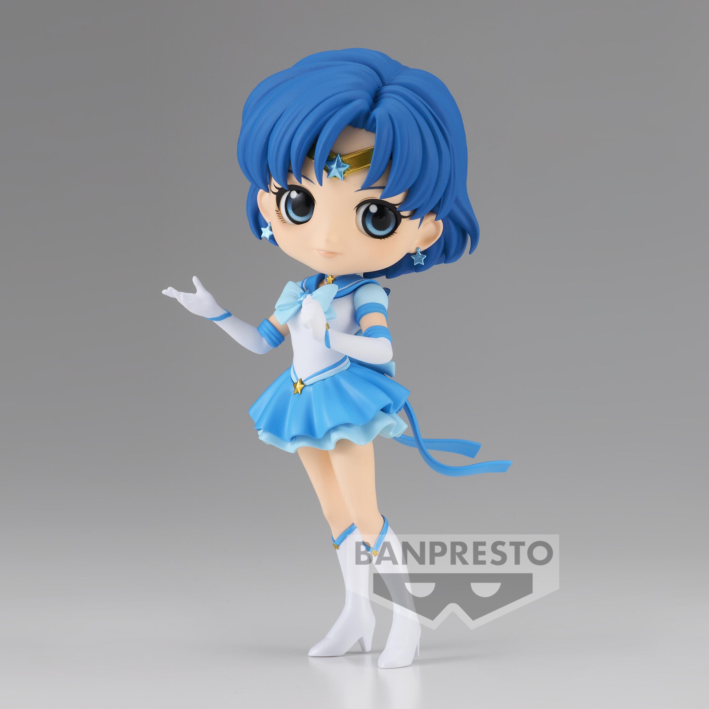 Thumbnail - Banpresto SAILOR MOON COSMOS THE MOVIE - Eternal Sailor Mercury - Q Posket 14cm