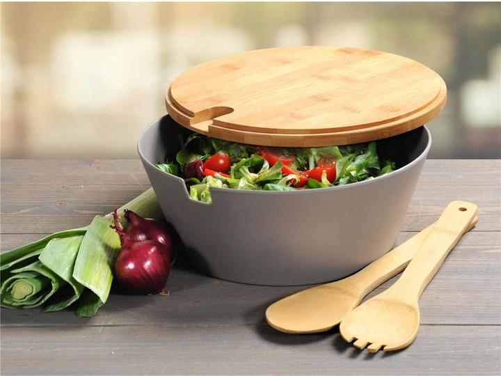 Produktbild Kesper Salatschüssel mit Besteck (26 cm, 1 x)
