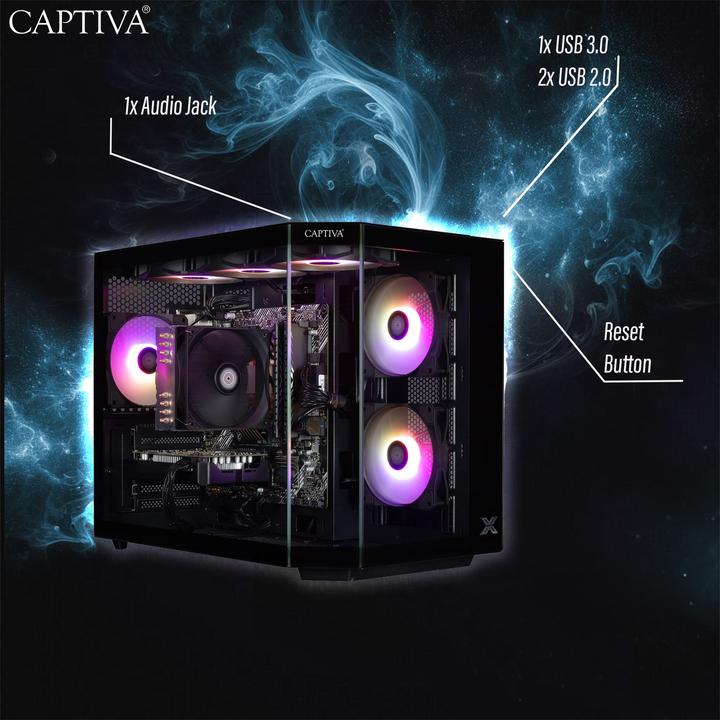 Produktbild Captiva Advanced I92-512 (1000 GB, 32 GB, Intel Core i5-14400F, GeForce RTX 5060)