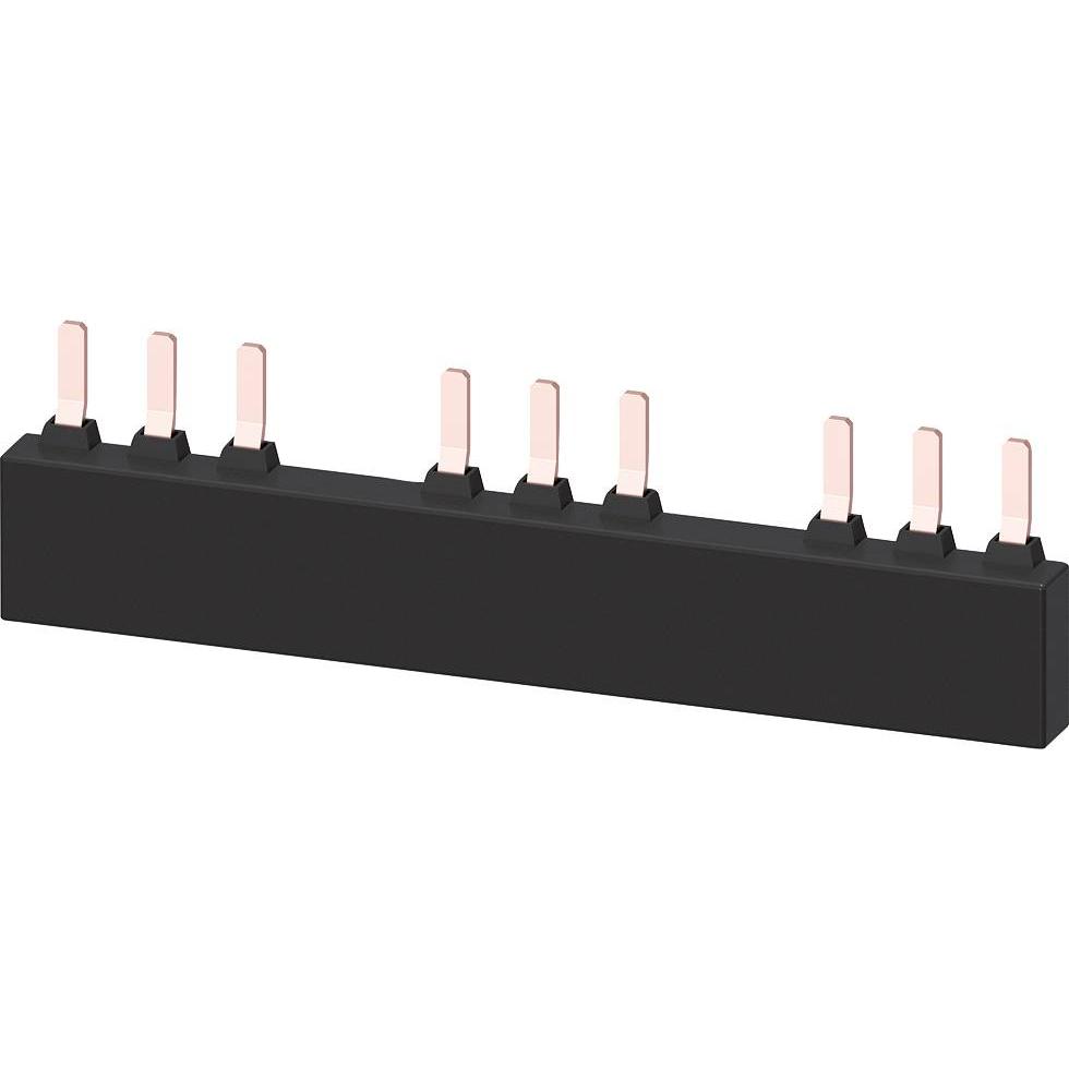 Siemens, Verteilerschrank Zubehör, Phasenschiene 3ph 75mm 205mm 36qmm 168A 3RV1935-3B