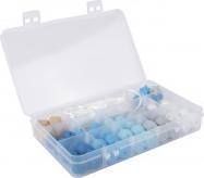 Produktbild Rayher Silikonperlen Box, hellblau