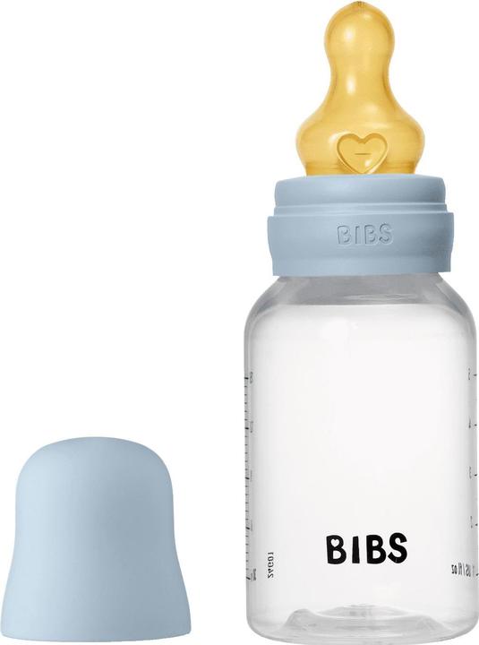 Bibs Anti Kolik Flasche Latex 150 ml Slow Flow Baby Blue (150 ml)