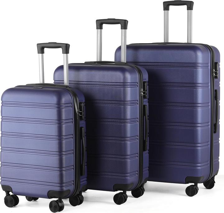 Actual product image Tan.Tomi 3-teiliges Kofferset mit Zahlenschloss