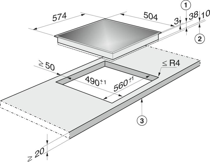 Image du produit Miele Km6012