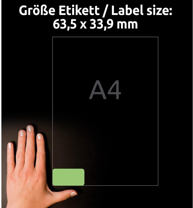 Produktbild Avery L6033 Abziehbare Etiketten