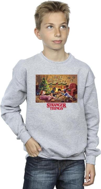 Immagine prodotto Netflix Stranger Things Christmas Gathering Felpa Ragazzi (152, 158)