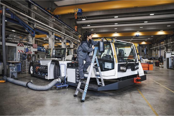 Produktbild Zarges Vielzweck-Stufen-Leiter MultiMaster 5 / bis AH 3,70m (Teleskopleiter, 288 cm)