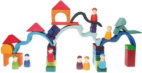 Actual product image Grimm's Water waves (6 pieces)