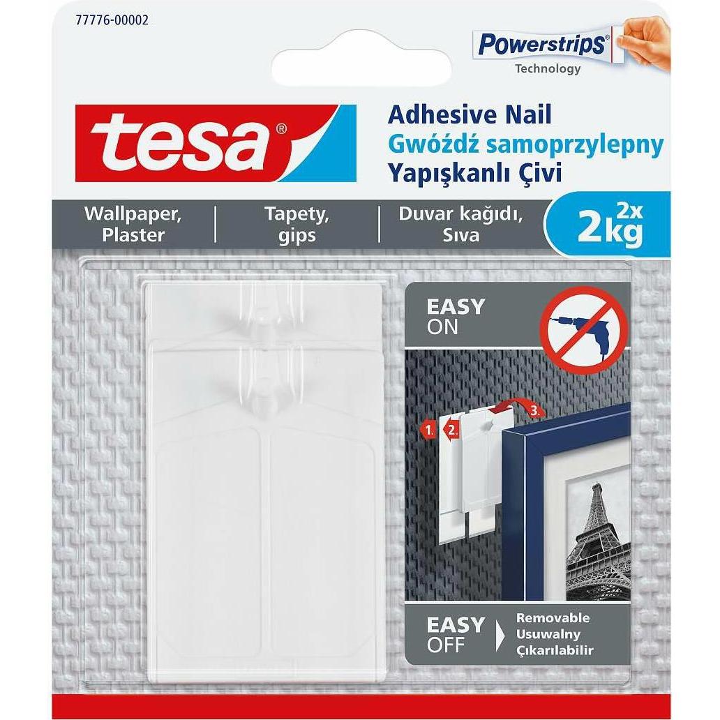 Thumbnail - tesa, Fotokleber + Posterkleber, Wandhalterung (2 kg)