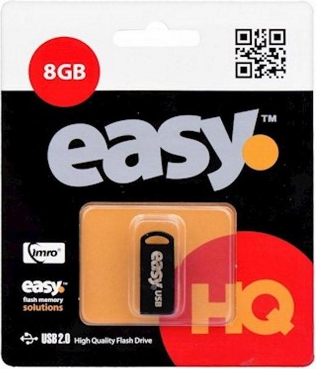 Image du produit IMRO Clé USB EASY / 8 Go (8 Go, USB 2.0, noir) (8 Go, USB-A)