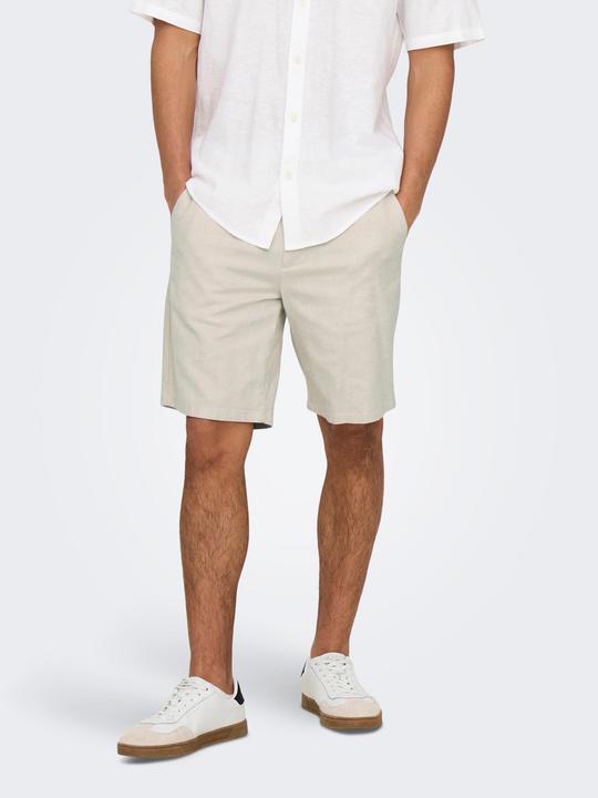 Produktbild Only & Sons Onsmark 0011 Cotton Linen Shorts Noos (XXL)
