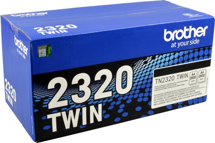 Produktbild Brother TN-2320TWIN (BK)