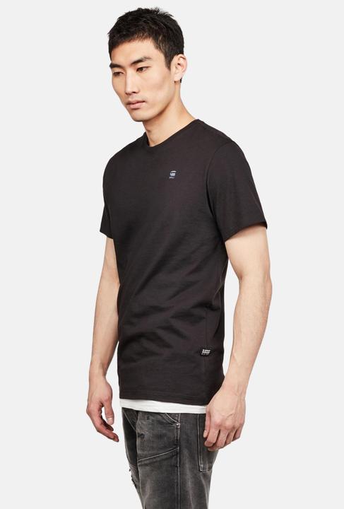 Actual product image G-Star Crew Neck Base T-Shirt Slim Fit Black (XXL)