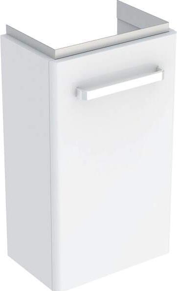 Produktbild Geberit Handwaschbecken Unterschrank Renova Nr. 1 Comprimo Neu 348x604x222mm Weiss matt/Weiss Hochgl (27.5 x 39 x 66 cm)