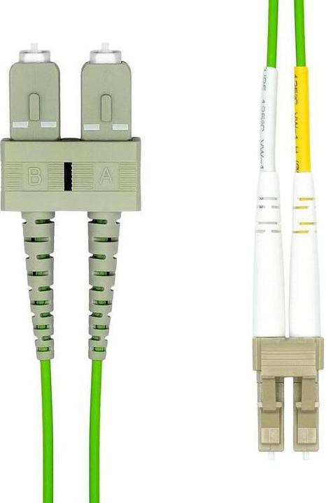 Produktbild ProXtend LC-SC UPC OM5 Duplex MM Fiber Cable 1.5M (U/UTP, CAT7, 1.50 m)