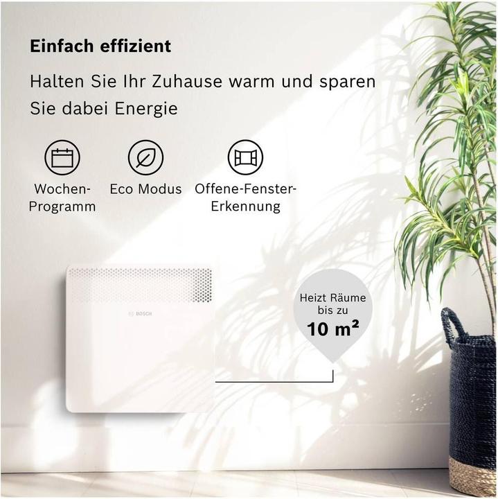 Image du produit Bosch Hausgeräte Heat Convector HC 4000-10 Thermotechnik Heat Convector HC 4000- (1000 W)