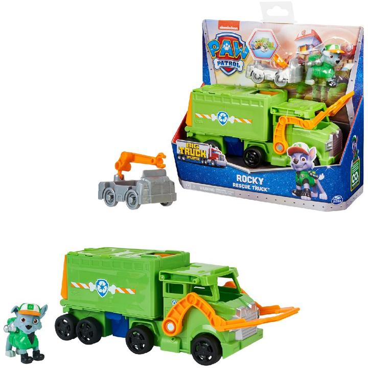 Actual product image NoName Paw Patrol Big Truck Pups Deluxe Vehicle Rocky