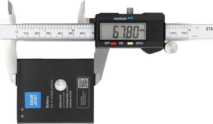 Actual product image Battery Blue Star BLUE STAR PREMIUM battery for LENOVO A536 2000 mAh