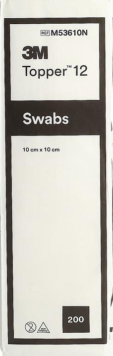 Produktbild Topper 12 NW Kompressen 10x10cm unsteril 200 Stk