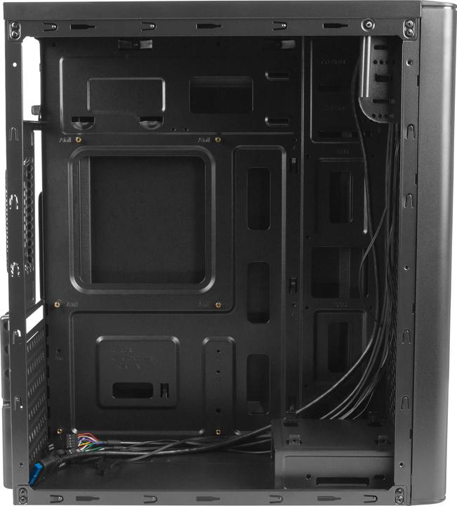Produktbild Natec Bolita - Desktop - PC - Acrylnitril-Butadien-Styrol (ABS) - SPCC - Schwarz - ATX (ATX, mATX, Mini-ITX)
